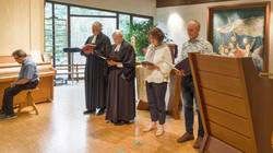 Quelle: Karl-Wilhelm Frommeyer Verabschiedung von Pfarrerin Dr. Beate Schmidtgen als leiterin der EEB-Südwest in Lörrach am 9.6.2024