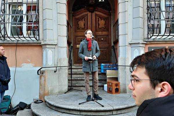 Demo für Menschlichkeit und Gerechtigkeit in Waldshut
