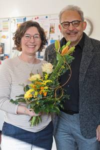 25-jähriges dienstjubiläum Carola Wagner als Dekanatssekretärin