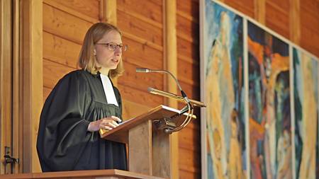 Einführung Pfarrerin Lisa Rudzki in St. Blasien 8.12.24